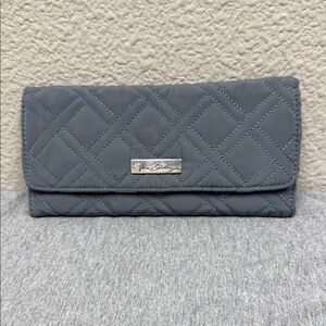 Vera Bradley Blue/Gray Quilted Wallet